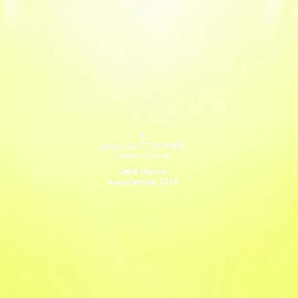 LOUIS VUITTON See Through Keepall Bandouliere 50 Bag Yellow M55380 Auth 112531A - Picture 10 of 16